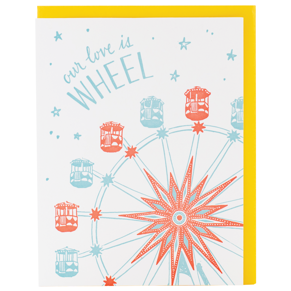 Ferris Wheel Love Card