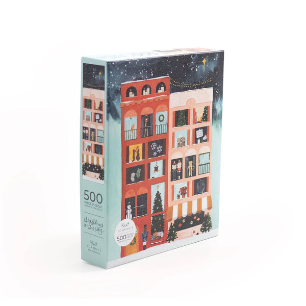 Christmas in the City - 500 Piece Jigsaw Puzzle