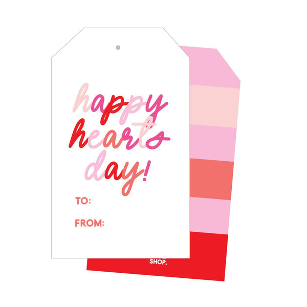 Happy Hearts Day Gift Tags