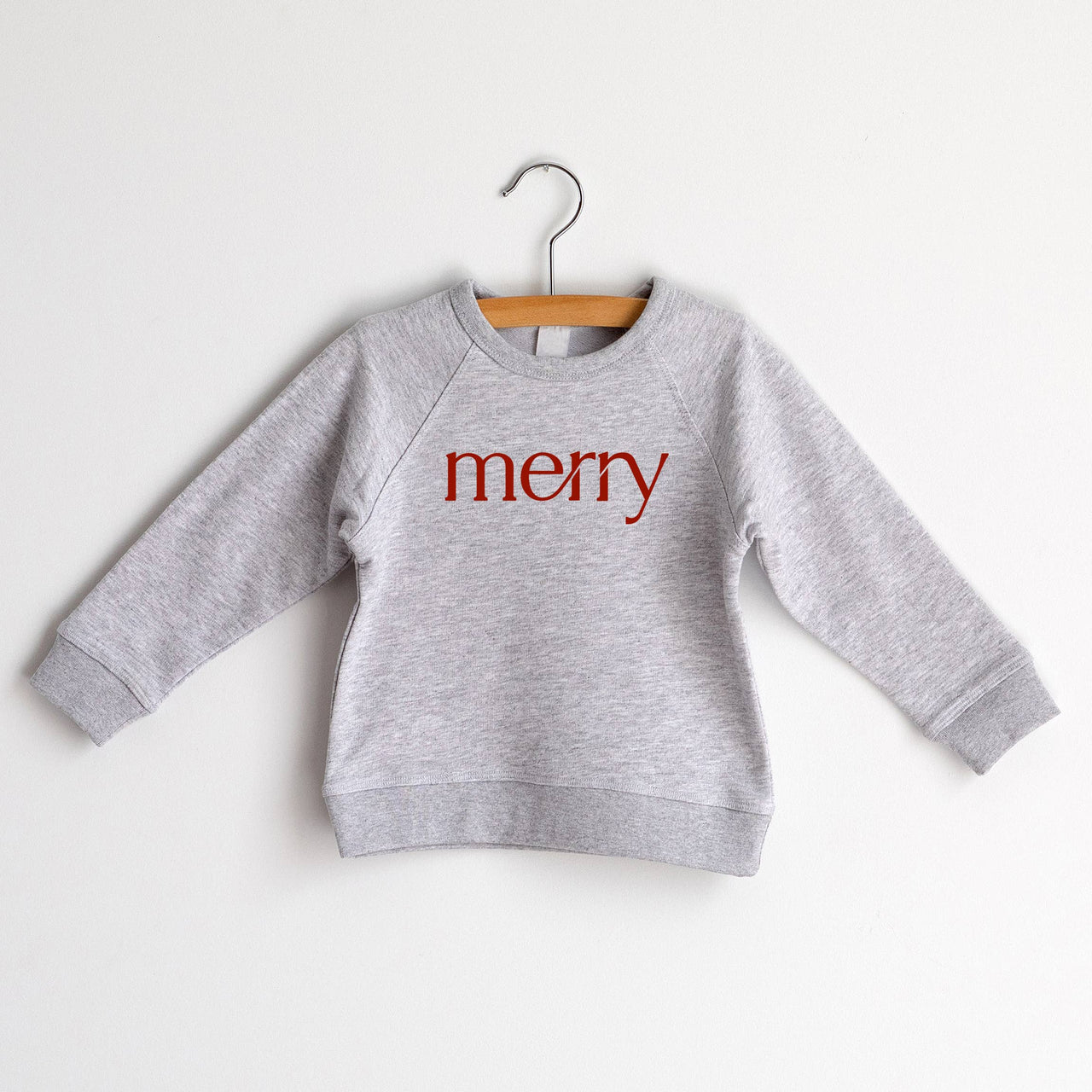 "Merry" French Terry Organic Baby & Kids Pullover