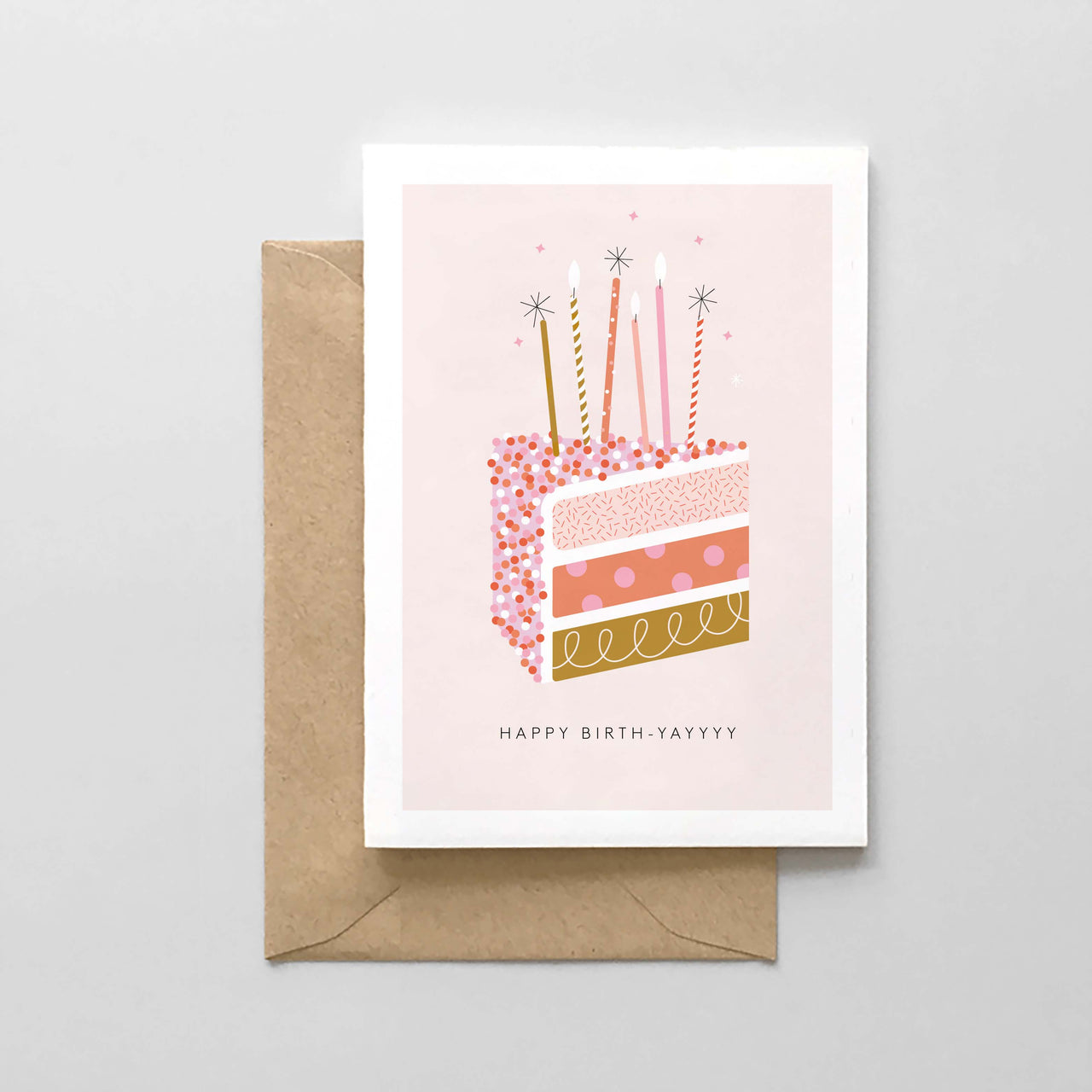 Happy Birth-Yayyyyy - Funfetti Card