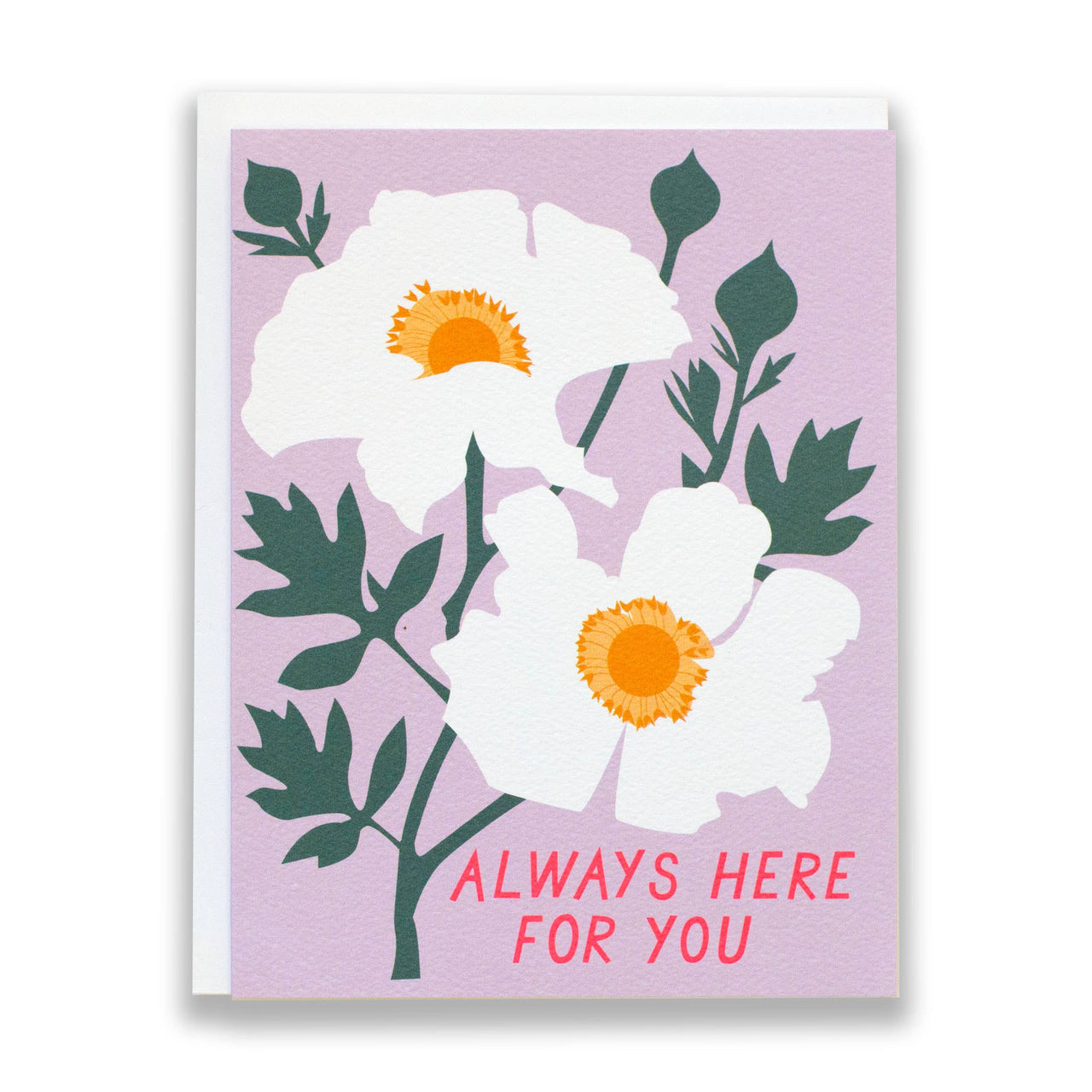 Always Here for You Sympathy Card
