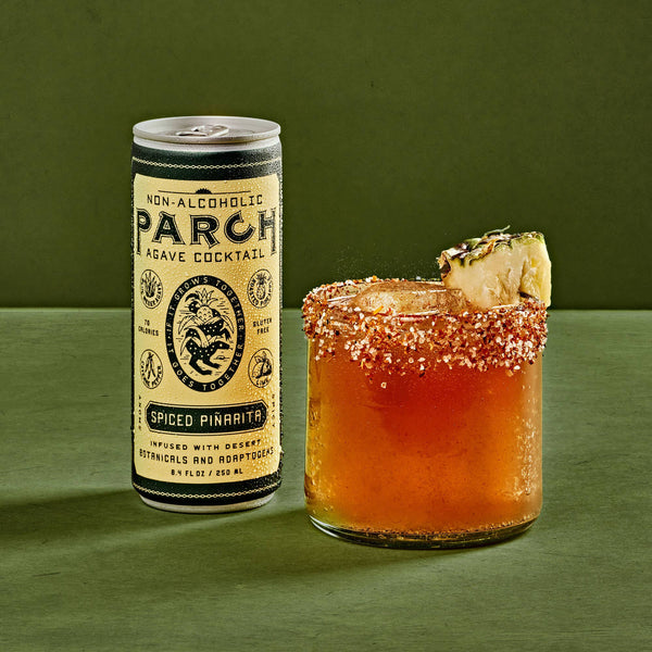 Spiced Piñarita Non-Alcoholic Agave Cocktail