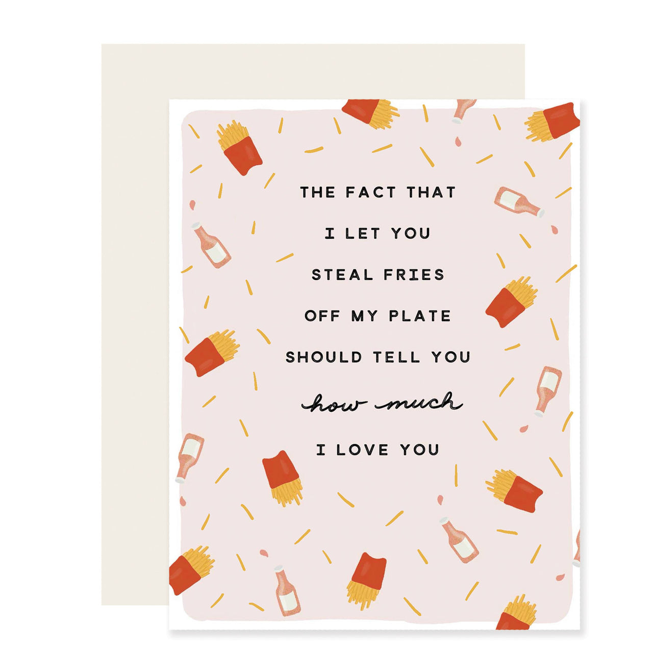 Fry I Love You Card