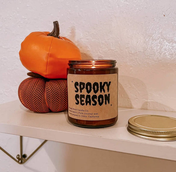 Spooky Season Coconut Wax Candle