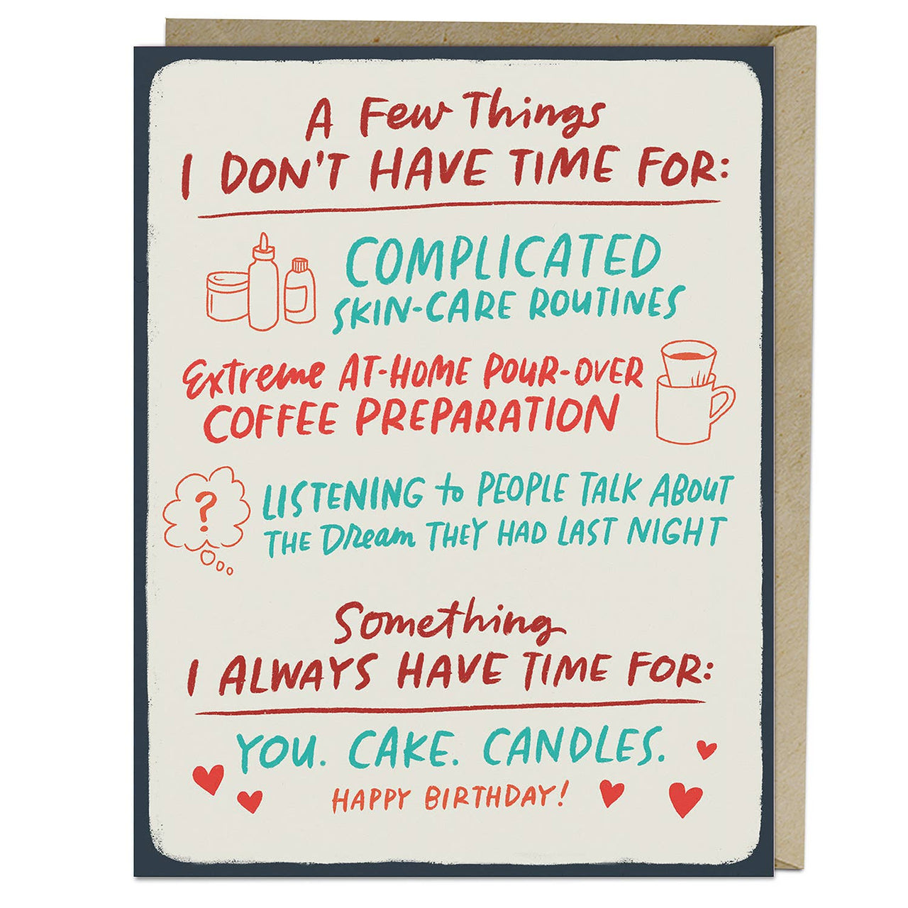 You, Cake, Candles Birthday Card