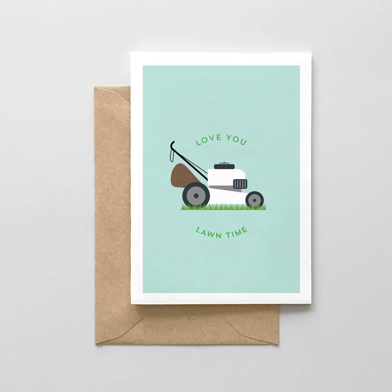Love You Lawn Time Father's Day Card