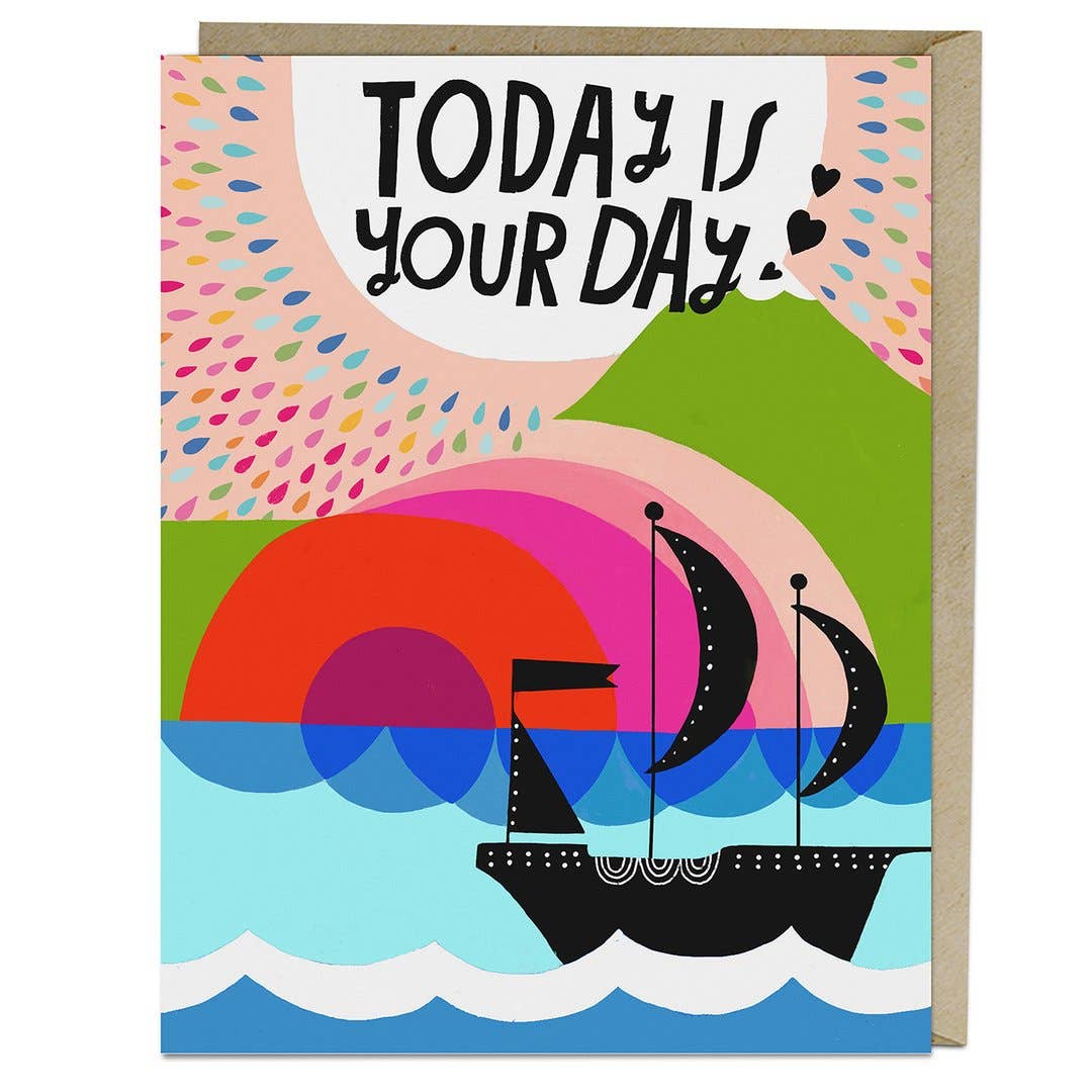 Lisa Congdon Today is Your Day Card