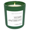 Merry and Bright Soy Candle - Matte Jar