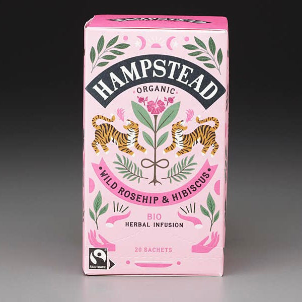 Hampstead Organic Rosehip & Hibiscus Tea
