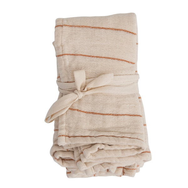 Cotton Double Cloth Napkins, Set of 4