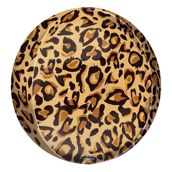 16" Orbz leopard print Animalz balloon