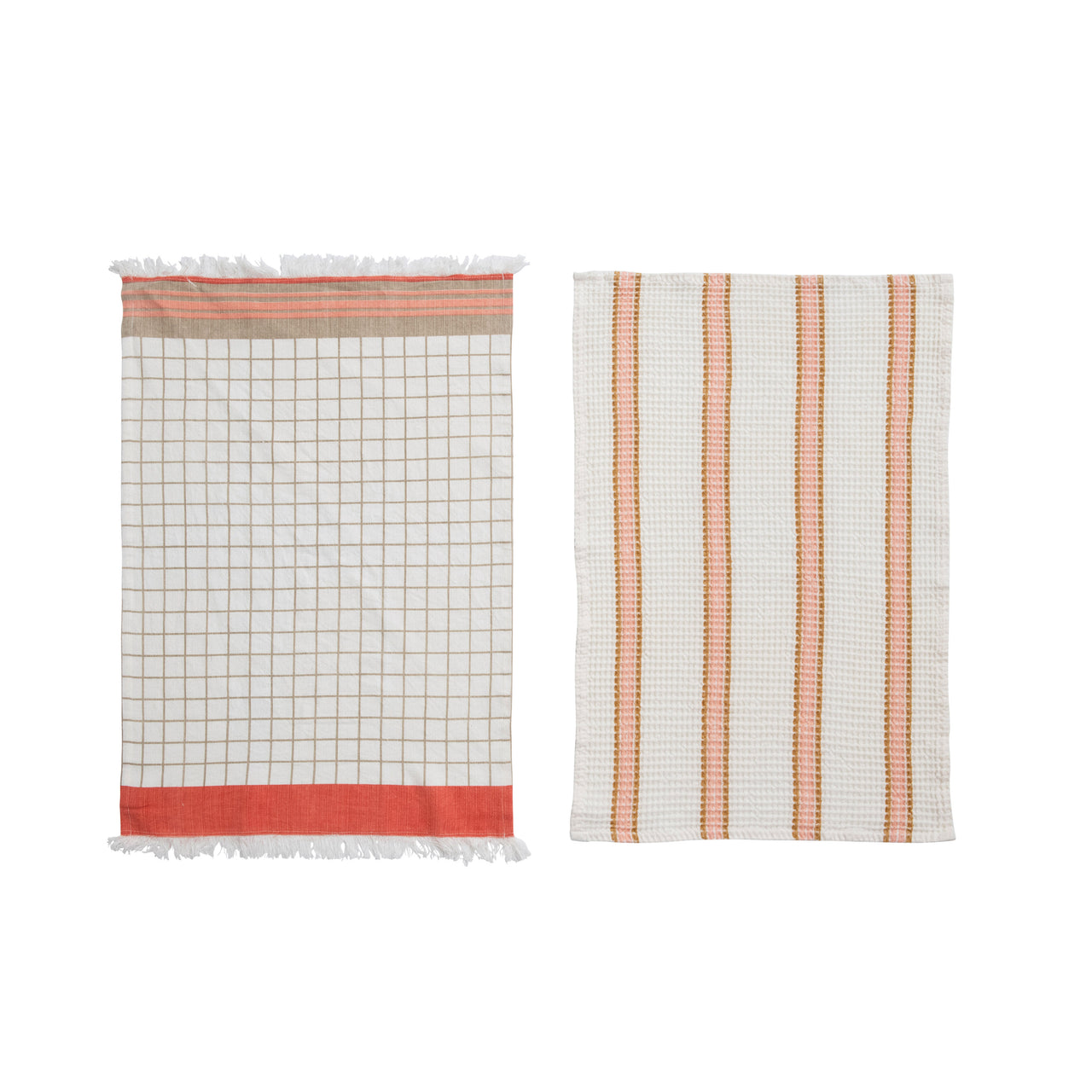 Cotton Tea Towel with Pattern