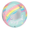 Magical Rainbow Unicorn Orbz Balloon