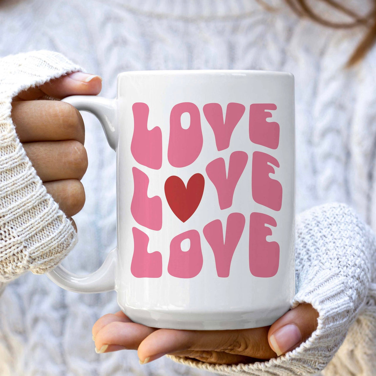 Love Ceramic Coffee Mug