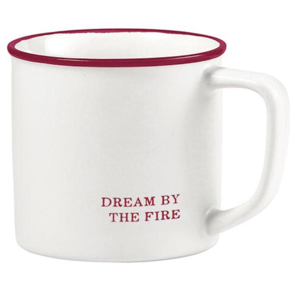 Dream by the Fire Face to Face Coffee Mug