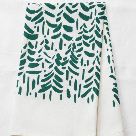 Brushstroke Tree Tea Towel