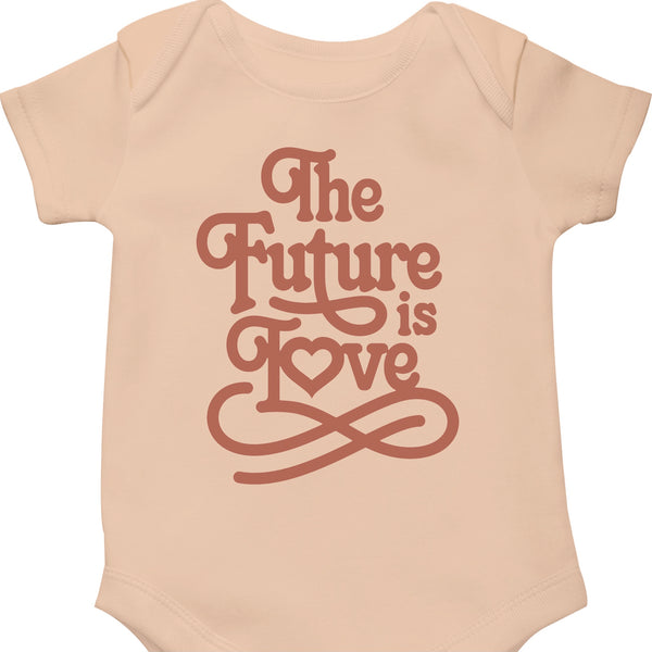 Future is Love Baby Onesie - Sunkiss