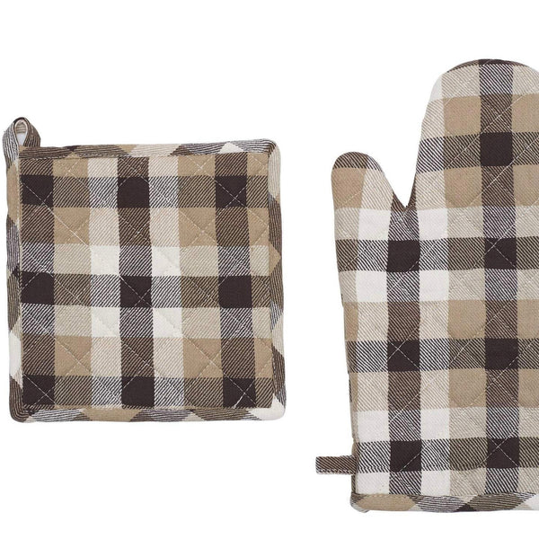 Dunmore Cocoa Pot Holder & Mitt Set