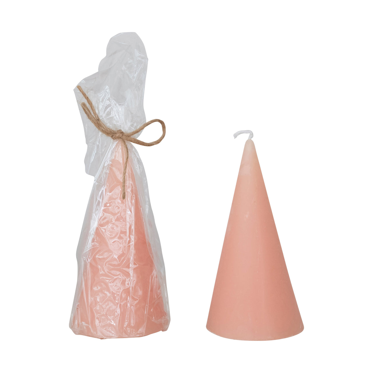 Pink Tree Shaped Candle- Small