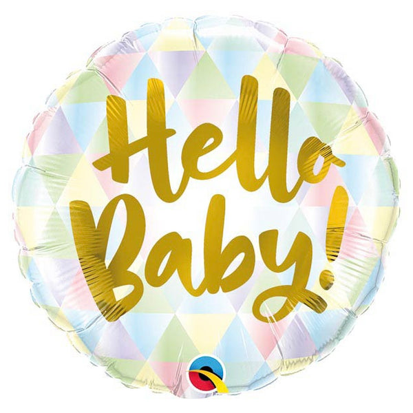 Hello Baby Foil Balloon