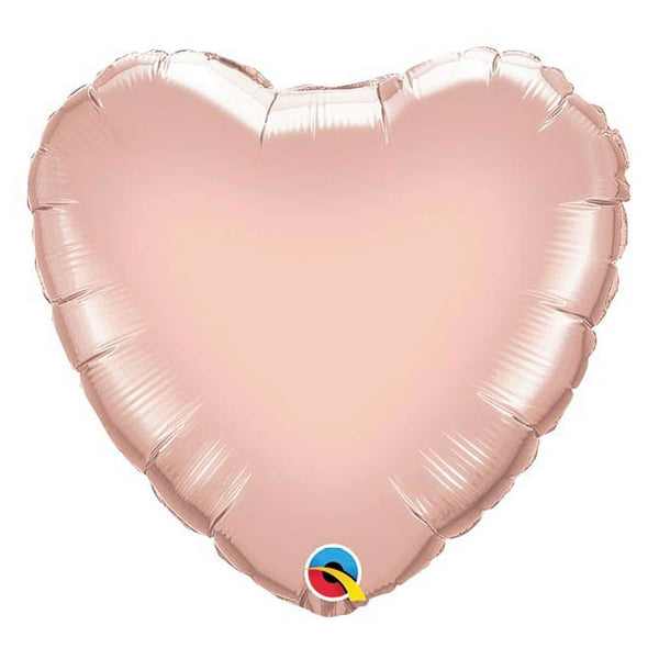 The Biggest Heart - Single XL Rose Gold Heart Balloon
