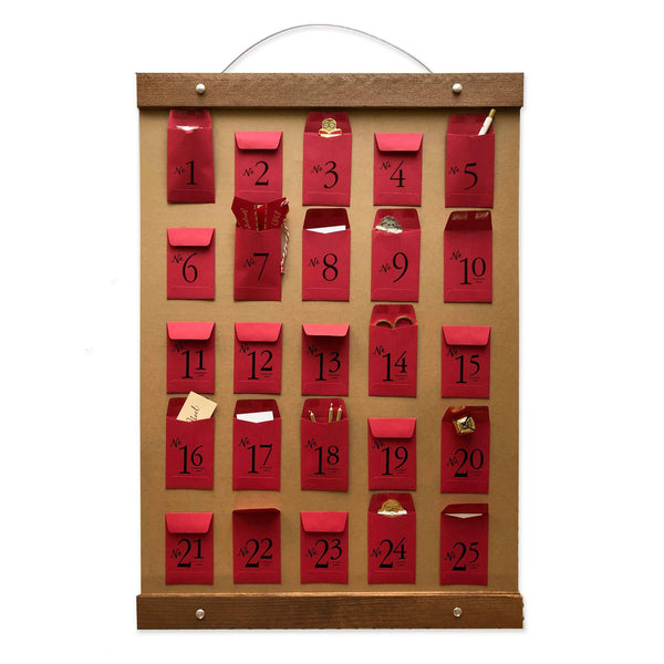 Letterpress Christmas Advent Calendar