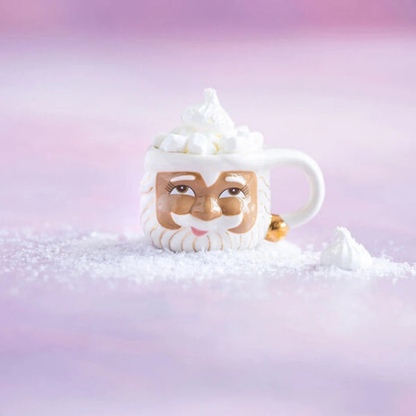 Brown Papa Noel Mug