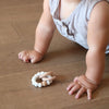 Silicone Ring Teether- White