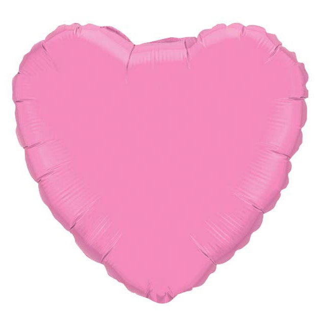 18” Rose Heart Foil Balloon