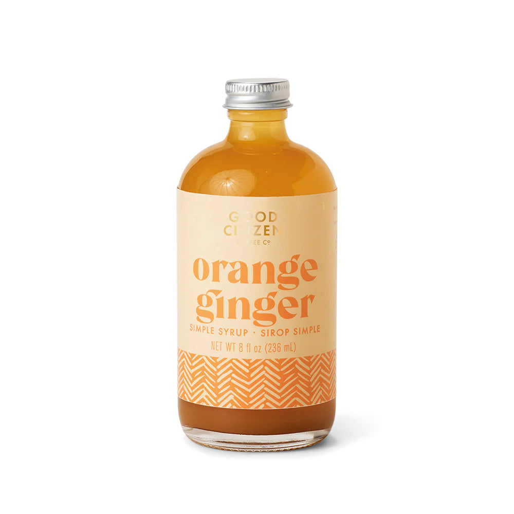 Orange Ginger Simple Syrup